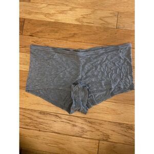 NWOT Adore Me Women's Comfortable Fit & Stretch Boyshort panties Size 0X Gray